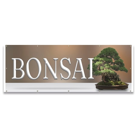 Signmission Bonsai Banner Concession Stand Food Truck Single Sided B-120-30021